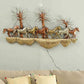7 Horses On Mountain Wall Art With LED-Metal Wall Decor by Hans Art Total Wall Coverage Area: 48 x 28 Inches Horse wall decor with led lighting Made of High-Quality Iron Metal Perfect for your living room, bedroom, hall, office reception, guest room, and hotel reception The product is packed by professionals for safe delivery Designed to make your home look complete