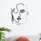 Elegant Face Metal Wall Art for living Room
