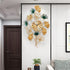 Metal Wall Clock by Hansart Total Wall Coverage Area: 12 x 36 Inches Expertly crafted by artisans in Jodhpur, India Made of Wrought Iron Metal It feature an anti-rust powder coating for a long-lasting finish Finished with a spray paint and lacquer for a smooth and polished look Perfect for your living room, bedroom, hall, office reception, guest room, and hotel reception The product is packed by professionals for safe delivery Designed to make your home look complete