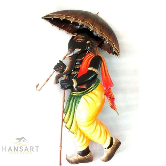 Traditional Wall Decor by Hansart Total Wall Coverage Area: (15 x 25 Inches) High Quality Metallic Construction Hanging Mechanism included Perfect for your living room, bedroom, hall, office reception, guest room, and hotel reception The product is packed by professionals for safe delivery  Designed to make your home look complete "Hansart Made In India because India itself is an art".