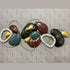 Modern Zara Pebbles Metal Wall Art for Living Room or a Reception (51x23 Inches)-Home Decoration-Hansart-abstract metal wall art-Made of Premium-Quality Iron Metal-Perfect for your living room, bedroom, hall, office reception, guest room, and hotel reception-The product is packed by professionals for safe delivery Designed to make your home look complete-"Hansart Made In India because India itself is an art".
