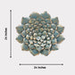 Dahlia Flower Metal Wall Art for Dining Hall (24 Inches Dia.)-Home Decoration-Hansart-Metallic Nature Wall Decor by Hansart-Made of Premium-Quality Iron Metal Perfect for your living room, bedroom, hall, office reception, guest room, and hotel reception-The product is packed by professionals for safe delivery-Designed to make your home look complete-"Hansart Made In India because India itself is an art".