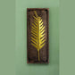 Tally Metallic Leaf Art on MDF Board (20 x 8 Inches)-Home Decoration-Metal Wall Decor by Hansart Made of Premium-Quality Iron Metal Perfect for your living room, bedroom, hall, office reception, guest room, and hotel reception The product is packed by professionals for safe delivery Designed to make your home look complete "Hansart Made In India because India itself is an art".