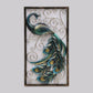 Vertical Framed Peacock Metal Wall Art for Living Room (24 x 42 Inches)-Metal Wall Decor by Hansart Total Wall Coverage Area: 24 x 42 Inches Made of Premium-Quality Iron Metal Perfect for your living room, bedroom, hall, office reception, guest room, and hotel reception The product is packed by professionals for safe delivery Designed to make your home look complete "Hansart Made In India because India itself is an art".
