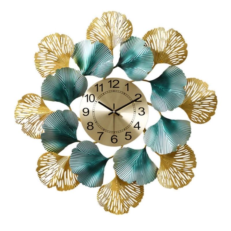 Metal Wall Clock by Hansart Total Wall Coverage Area: 30 x 30 Inches Expertly crafted by artisans in Jodhpur, India Made of Wrought Iron Metal It feature an anti-rust powder coating for a long-lasting finish Finished with a spray paint and lacquer for a smooth and polished look Perfect for your living room, bedroom, hall, office reception, guest room, and hotel reception The product is packed by professionals for safe delivery Designed to make your home look complete