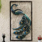 Vertical Framed Peacock Metal Wall Art for Living Room (24 x 42 Inches)-Metal Wall Decor by Hansart Total Wall Coverage Area: 24 x 42 Inches Made of Premium-Quality Iron Metal Perfect for your living room, bedroom, hall, office reception, guest room, and hotel reception The product is packed by professionals for safe delivery Designed to make your home look complete "Hansart Made In India because India itself is an art".